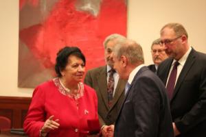 Benkő Tibor látogatása a Főkonzulátuson